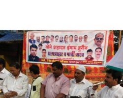 24 Oct 201- Snacks and Water Distribution