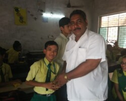 Fruits and Sweets Distribution in 14 Oct 2015